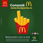 McDelivery livrari McDonald’s Bucuresti Plaza