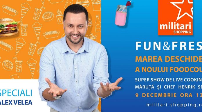 Noul Food Court de la Militari Shopping se lansează pe 9 decembrie