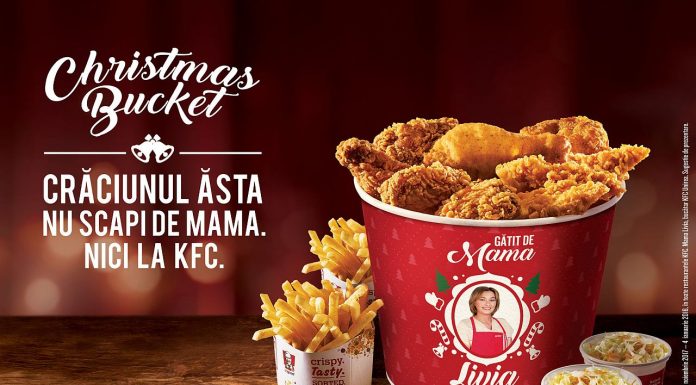 KFC lansează Christmas Bucket-uri în ediţie limitată, personalizate pentru fiecare ţară