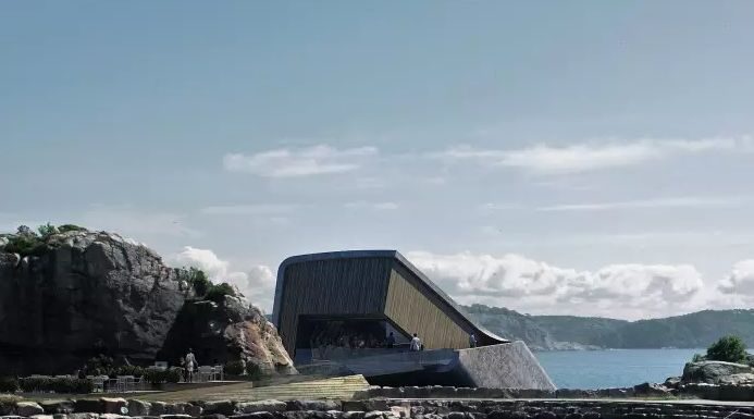 Cel mai inedit restaurant din Europa este Under, local subacvatic din Norvegia