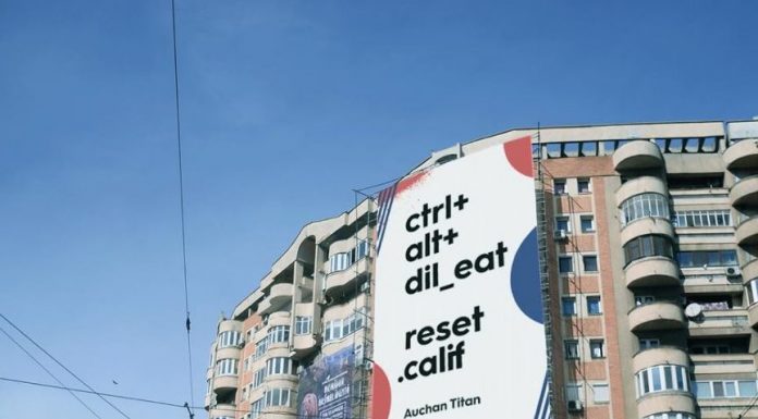 Calif trollează fin de tot Dristor Kebap cu un poster uriaş la Dristor