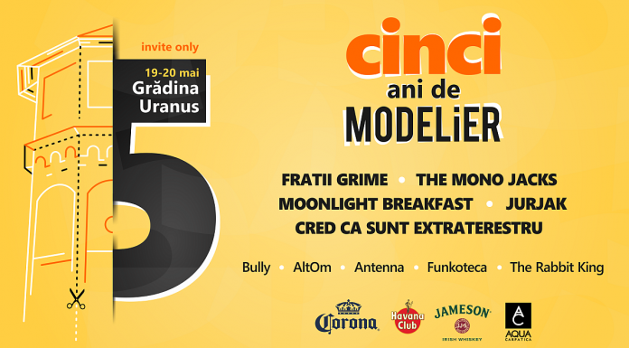 MODELiER aniversează 5 ani de existenţă la Grădina Uranus (Eveniment cu invitaţie)