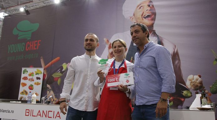 Ioana Bogdan a câştigat trofeul Young Chef 2018 şi marele premiu de 1000 de euro