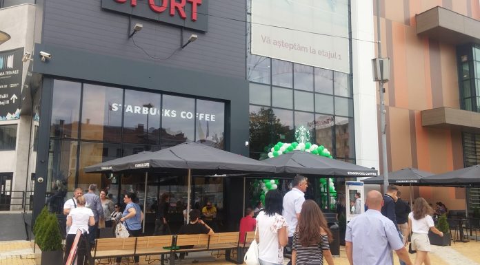Starbucks a deschis o nouă cafenea în Piteşti, în Centrul Comercial Trivale