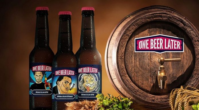 One Beer Later este un business buzoian, care produce bere cu ambalaje haioase cu celebrităţi
