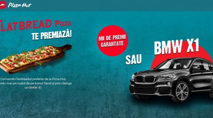 Pizza Hut lansează meniul de vară Flatbread + concurs cu premiu BMW X1