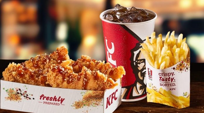 KFC deschide un restaurant nou în Alba-Iulia, lansează meniuri cu sos Teriyaki KFC Meniu Sos Teriyaki