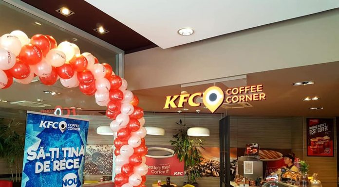KFC România inaugurează al doilea Coffee Corner din centrul Capitalei