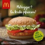 McDonald’s Veggie burger Romania