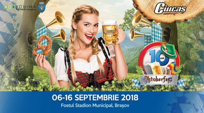 A început Oktoberfest Braşov, ajuns la ediţia a zecea; Vă aşteaptă 2 corturi uriaşe