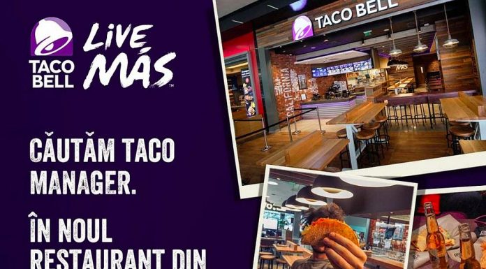 Taco Bell se pregăteşte să deschidă un restaurant nou la Sibiu