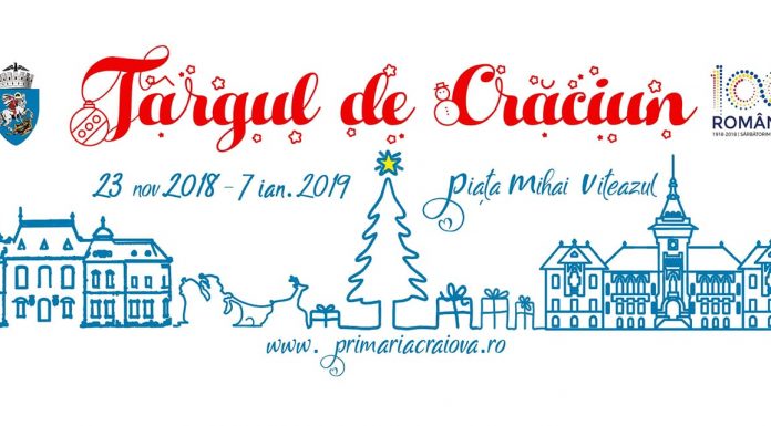Târgul de Crăciun de la Craiova a fost inaugurat; Iată ce îi aşteaptă pe participanţi