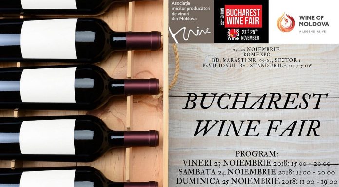 Târgul Internaţional de Vinuri GoodWine debutează pe 23 noiembrie la Romexpo