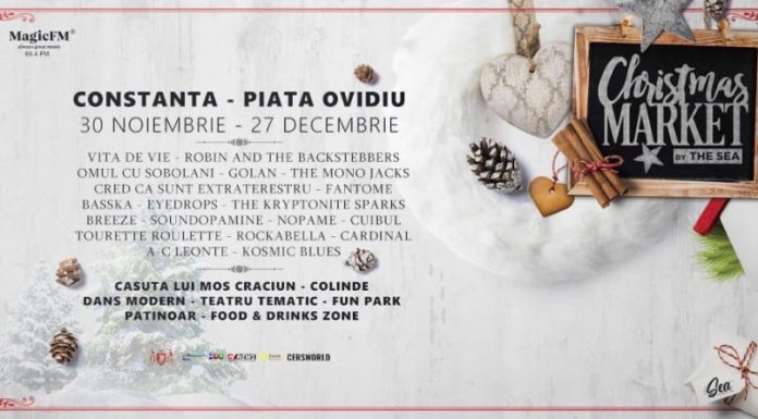 Constanţa organizează pentru prima oară un Târg de Crăciun: Christmas Market By the Sea
