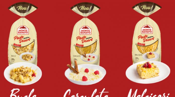 Monte Banato lansează paste speciale pentru deserturi