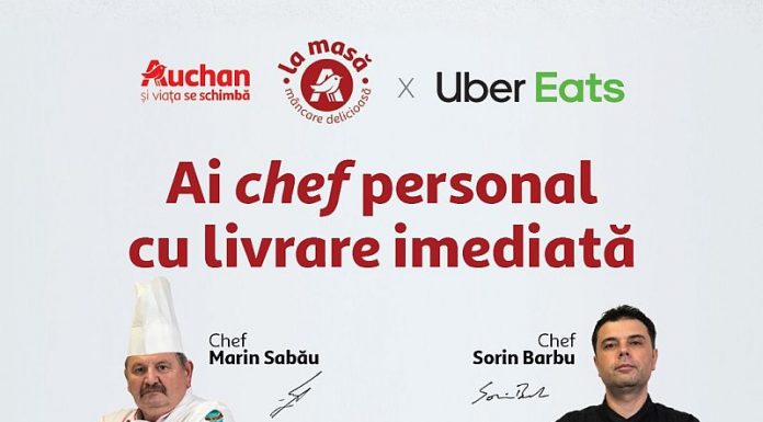 Auchan devine primul hipermarket listat pe Uber Eats; Iată ce puteți comanda