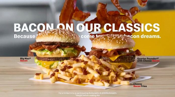 McDonald’s aduce bacon-ul peste cartofii săi legendari