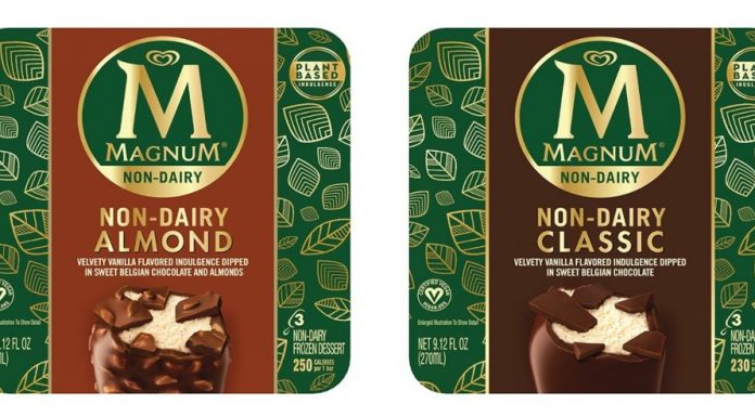 Magnum lansează îngheţată vegană în SUA, cu migdale şi ciocolată