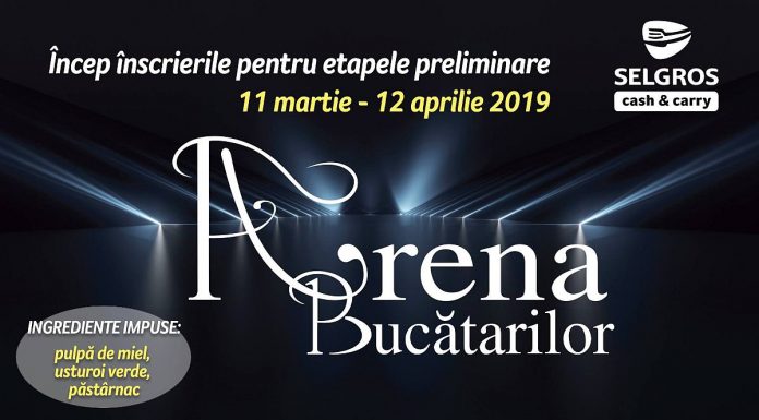 Ediţia 11 a concursului Selgros „Arena Bucătarilor” şi-a pornit înscrierile