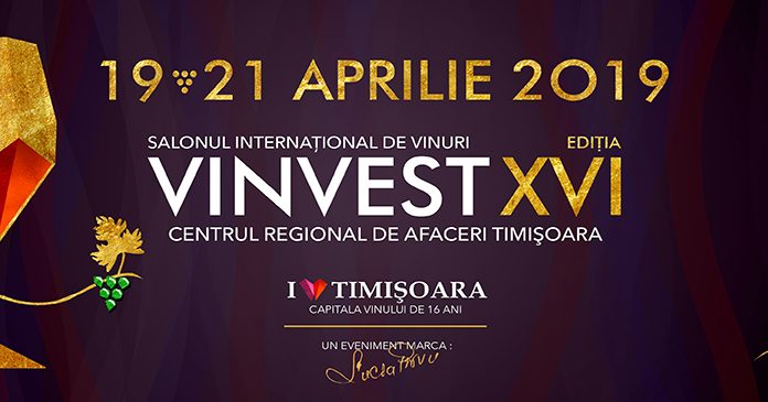 Timişoara Vinvest 2019 reuneşte 250 de sortimente de vinuri între 19 şi 21 aprilie