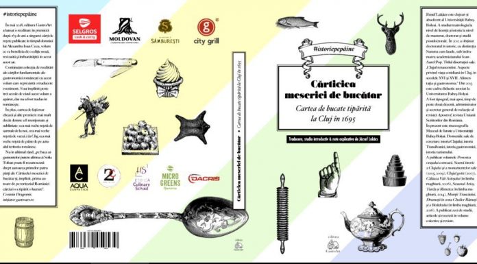 Cea mai veche carte de bucate din Transilvania va fi relansată luna viitoare