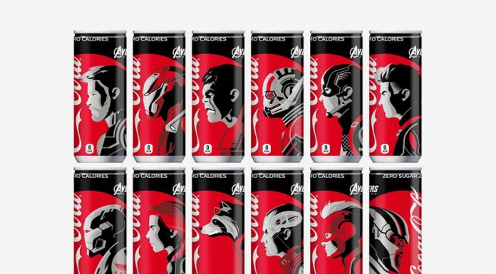 Coca-Cola lansează noi cutii speciale, asociate filmului Avengers Endgame