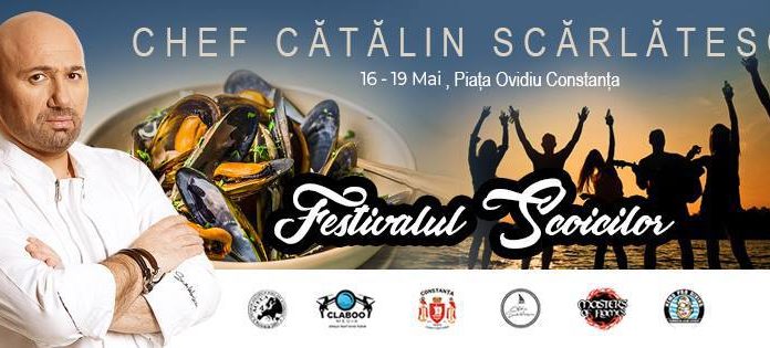 Festivalul Scoicilor din Constanța are loc între 16-19 mai, cu Chef Cătălin Scărlătescu