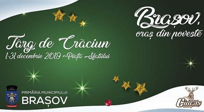 Târgul de Crăciun de la Braşov, ediţia 2019 e gata de inaugurare; Iată ce ştim despre eveniment