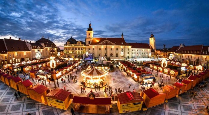 Târgul de Crăciun din Sibiu recomandat de publicaţii britanice şi site-uri de turism