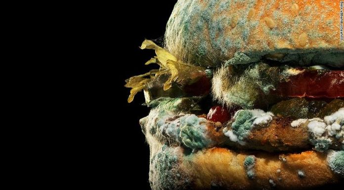 Burger King pariază pe burgeri mucegăiţi într-o reclamă care dă o palmă burgerilor neperisabili McDonald’s