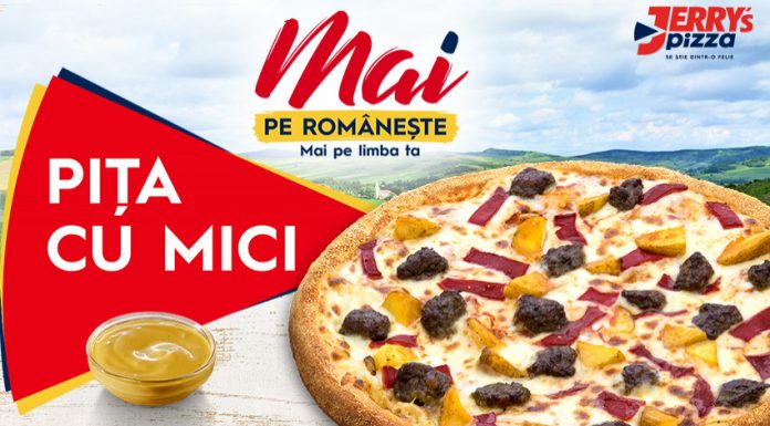 Jerry’s Pizza a lansat pizza cu mici, de fapt „piţa cu mici” plus alte preparate românizate