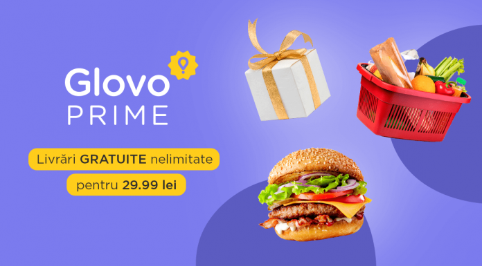Glovo lansează un serviciu de livrări gratuite nelimitate, Prime; Iată cât costă