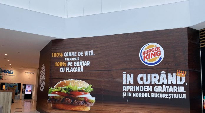 Cel mai nou restaurant Burger King din România e lipit de McDonald’s-ul din Feeria/Băneasa Shopping City