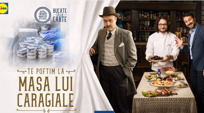 LIDL te invită la „Masa lui Caragiale” în noua colecţie Bucate ca la Carte (Cămara noastră)