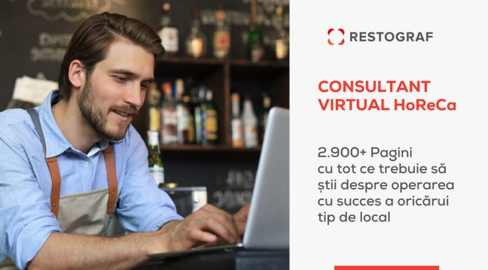 Restograf susţine industria HoReCa prin lansarea Consultant Virtual, ghid pentru managementul localurilor