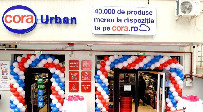 Cora lansează conceptul Cora Urban: mini magazin de proximitate, inaugurat în Bucureşti