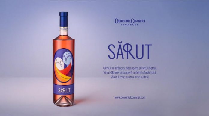 Domeniul Coroanei Segarcea aniversează Ziua lui Brâncuşi cu un nou vin rose, SĂRUT