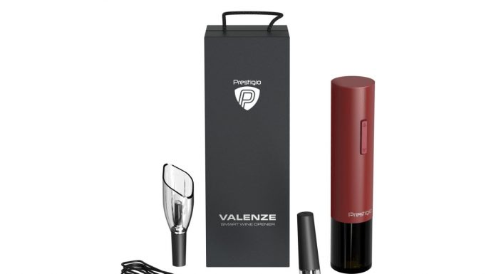 Noul tirbuşon automat Prestigio Valenze devine oficial: compact, intuitiv, uşor de controlat