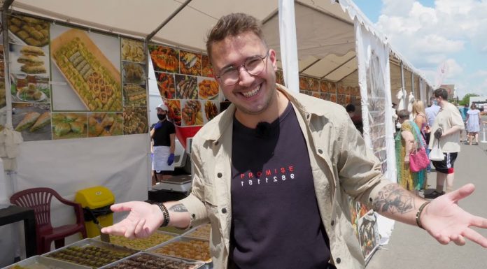Degustăm cu Denis 😋 la Festivalul Mediteranean din Timișoara 2021