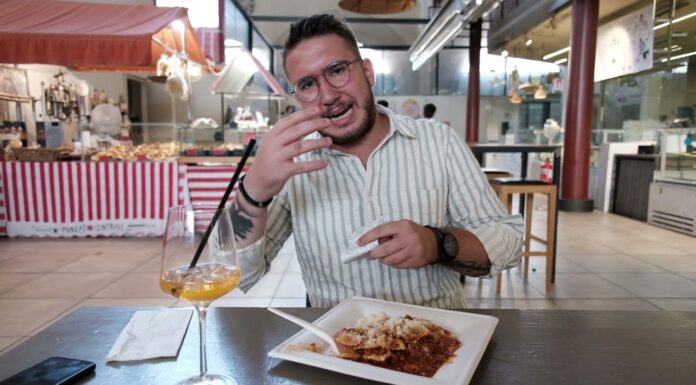 Degustăm cu Denis preparate italienești în Mercato Centrale din Florența 🤌