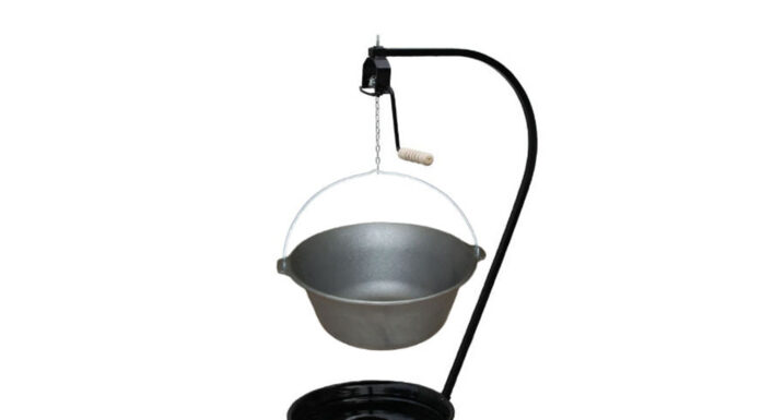 OFERTA ZILEI: Suport + ceaun din fontă de 7.2 litri la doar 299 de lei Suport + ceaun