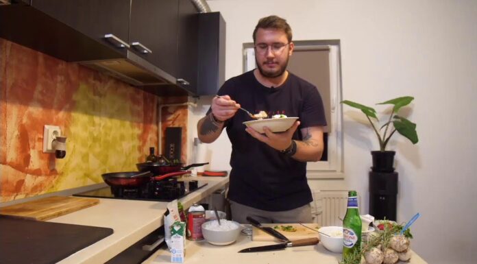 Azi Gătim cu Denis 🧑🍳 curry din pui cu orez basmati și arahide