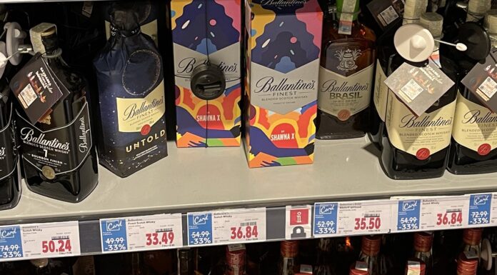 Toată gama de produse Ballantine’s primește 33% extra reducere în această săptămână la Kaufland Kaufland