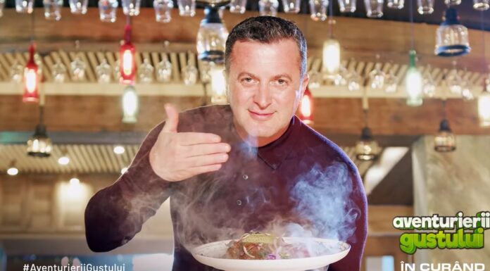 Aventurierii Gustului este o emisiune culinară cu Dezbrăcatu’ ca prezentator; Va sosi la Prima TV pe 21 martie