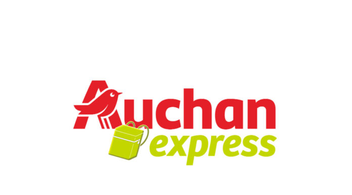 Auchan a lansat primul său darkstore Auchan Express în Bucureşti, susţinând livrările rapide Glovo