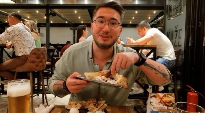 Am mâncat pleskaviță și cèvapi direct de la mama lui, în Belgrad la restaurantul Walter