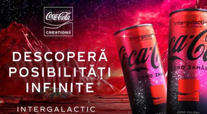 Noua băutură răcoritoare Coca-Cola Intergalactic în ediție limitată ajunge în România și are „gust” de spațiu, include mure și este roșie Coca-Cola