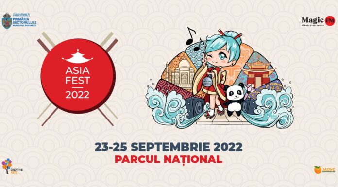 Asia Fest 2022 debutează pe 23 septembrie în Parcul Naţional; Reuneşte elemente de cultură şi bucătărie asiatică