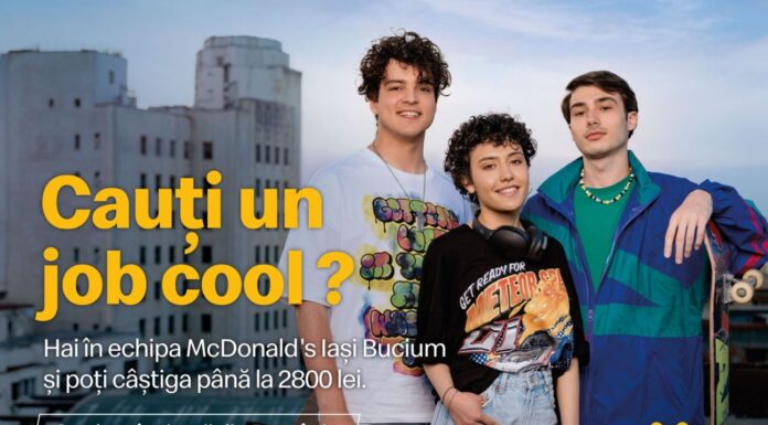 McDonald’s recrutează noi angajaţi la Iaşi pentru un restaurant Drive-Thru proaspăt deschis