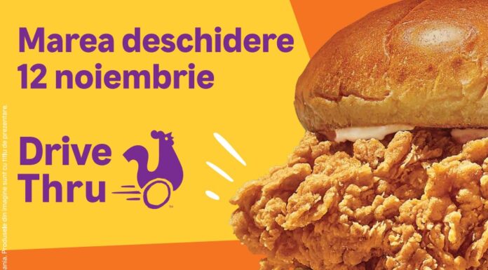 Popeyes România deschide primul restaurant Drive-Thru din reţeaua sa locală